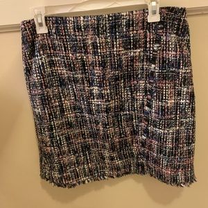 Multicolored loft skirt, size 6
